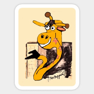 Geoffrey the Giraffe Rebuilding Toys R us Sticker